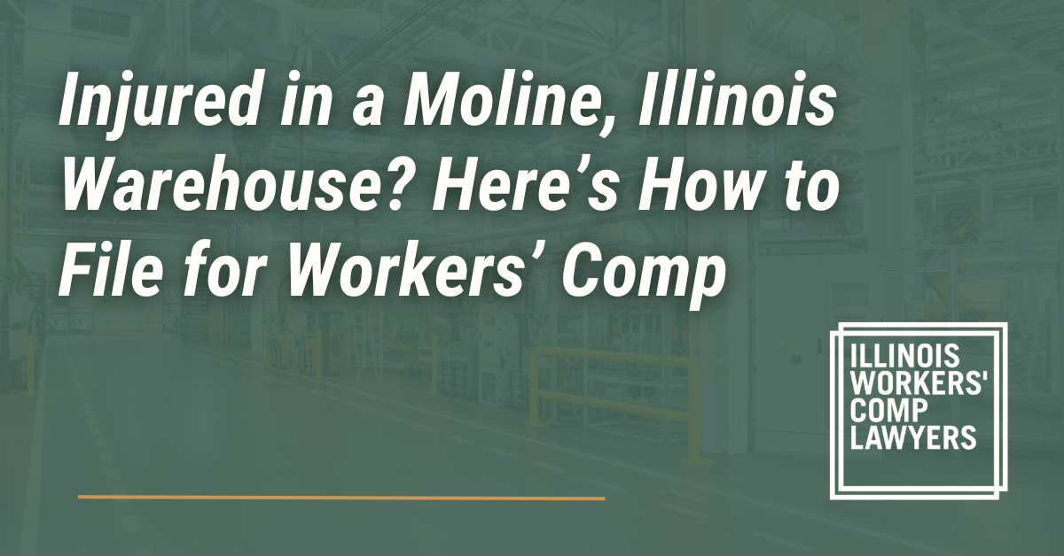 Injured in a Moline Illinois Warehouse - Illinois Workers Comp Lawyer