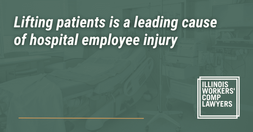 Lifting patients injury - Illinois Workers Comp Lawyer
