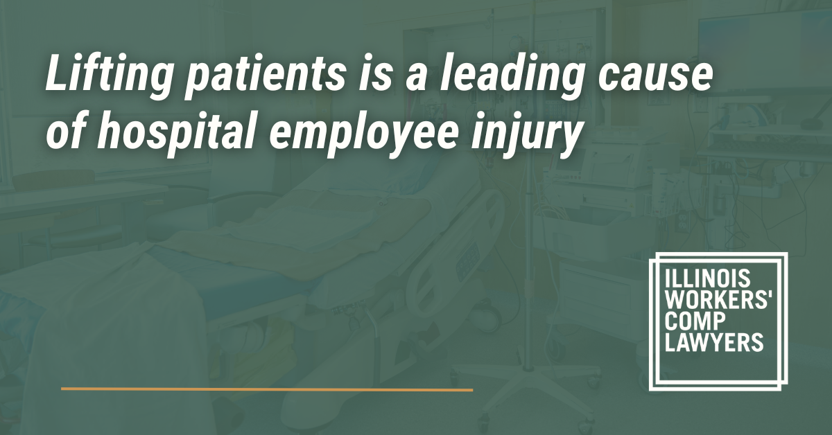 Lifting patients injury - Illinois Workers Comp Lawyer