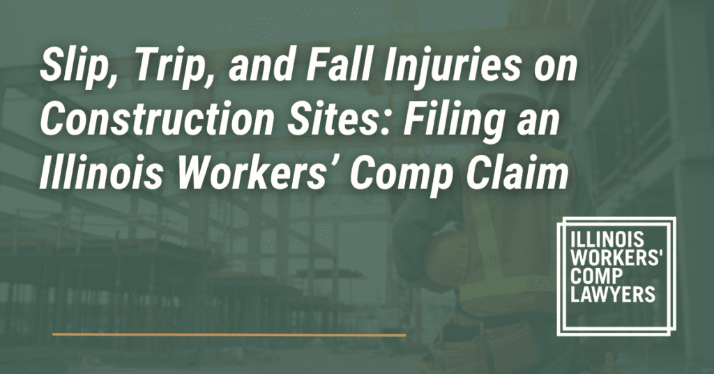 Slip, Trip, and Fall Injuries on Construction Sites: Filing an Illinois Workers’ Comp Claim - Illinois Workers Comp Lawyer
